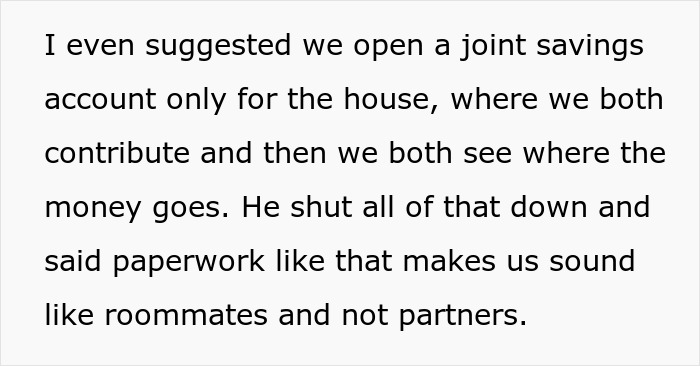 Man With Debt Wants Half Of GF&rsquo;s Inherited House, Gets Cold When She Refuses To Add Him To The Deed