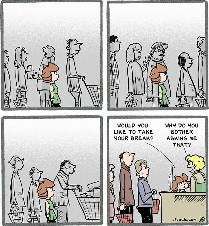 If You’ve Ever Worked Retail, These 50 Comics Might Feel Very Relatable (New Pics)