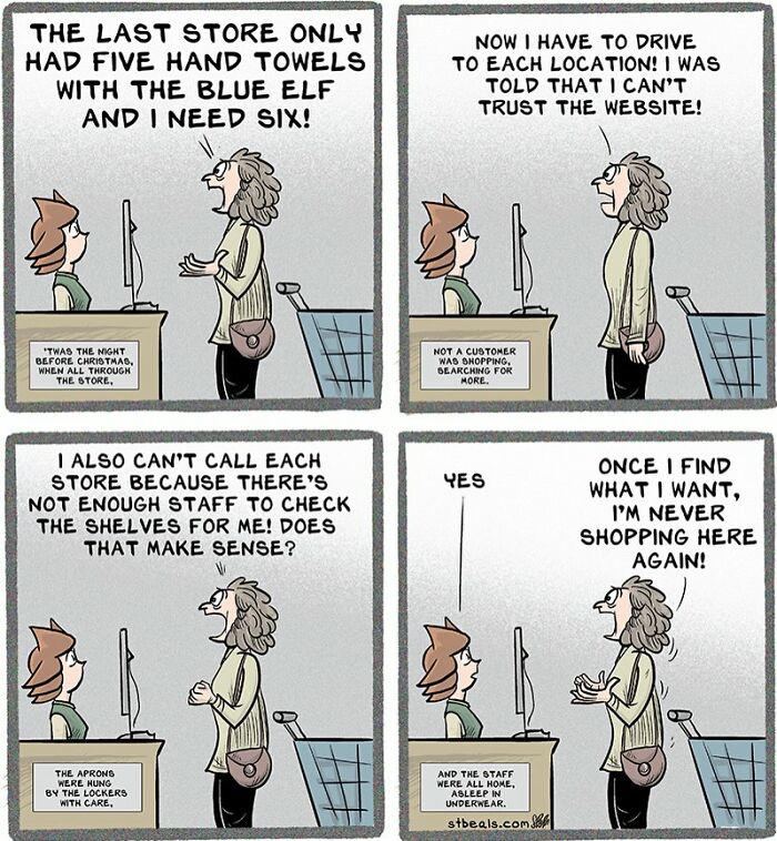 If You’ve Ever Worked Retail, These 50 Comics Might Feel Very Relatable (New Pics)