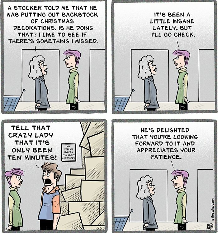 If You’ve Ever Worked Retail, These 50 Comics Might Feel Very Relatable (New Pics)