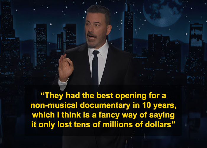 Jimmy Kimmel Makes Bombshell Accusations About Melania Trump’s “Rigged” Documentary Jimmy Kimmel Makes Bombshell Accusations About Melania Trump’s “Rigged” Documentary