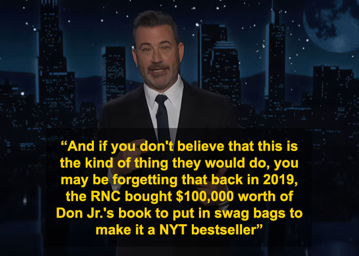 Jimmy Kimmel Makes Bombshell Accusations About Melania Trump’s “Rigged” Documentary Jimmy Kimmel Makes Bombshell Accusations About Melania Trump’s “Rigged” Documentary