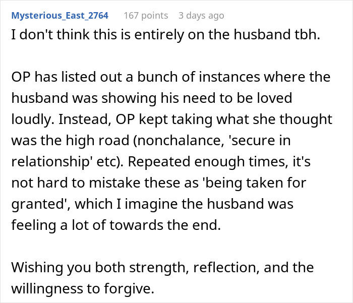 Woman Vents About Husband Leaving Her Because She Trusts Him And Doesn&rsquo;t Get Jealous