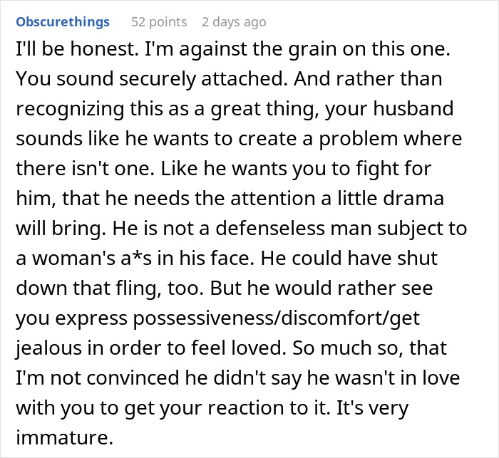 Woman Vents About Husband Leaving Her Because She Trusts Him And Doesn&rsquo;t Get Jealous