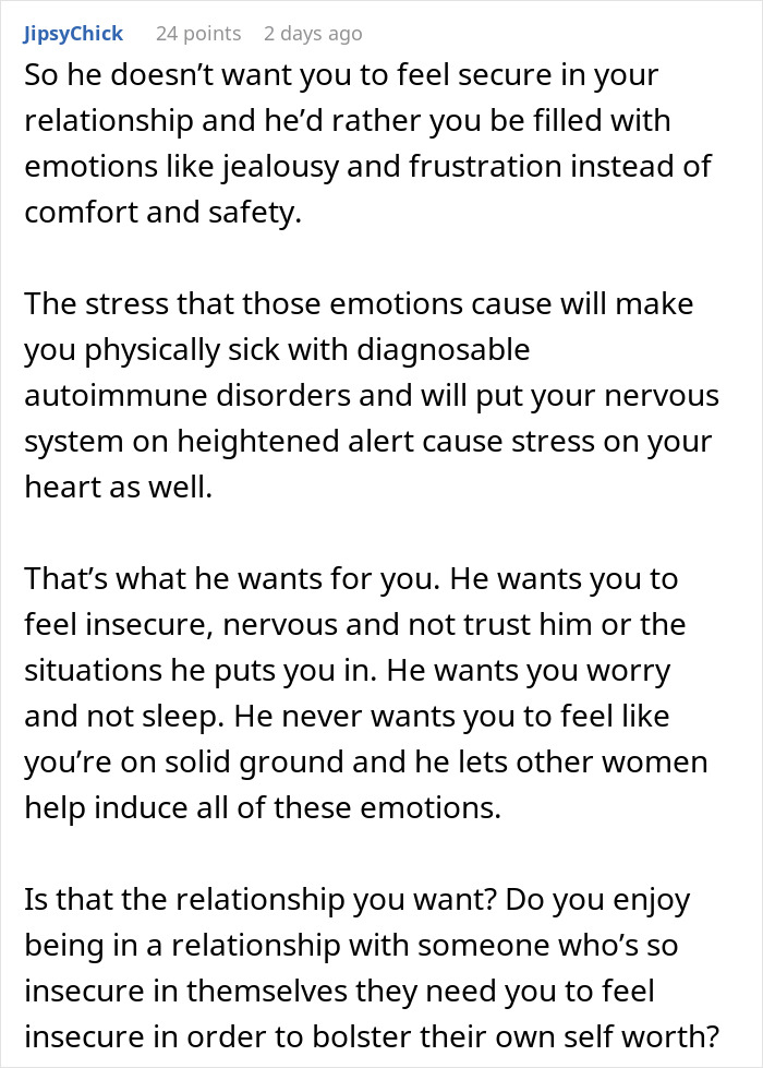 Woman Vents About Husband Leaving Her Because She Trusts Him And Doesn&rsquo;t Get Jealous