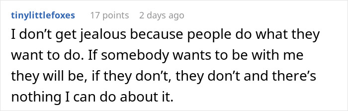 Woman Vents About Husband Leaving Her Because She Trusts Him And Doesn&rsquo;t Get Jealous