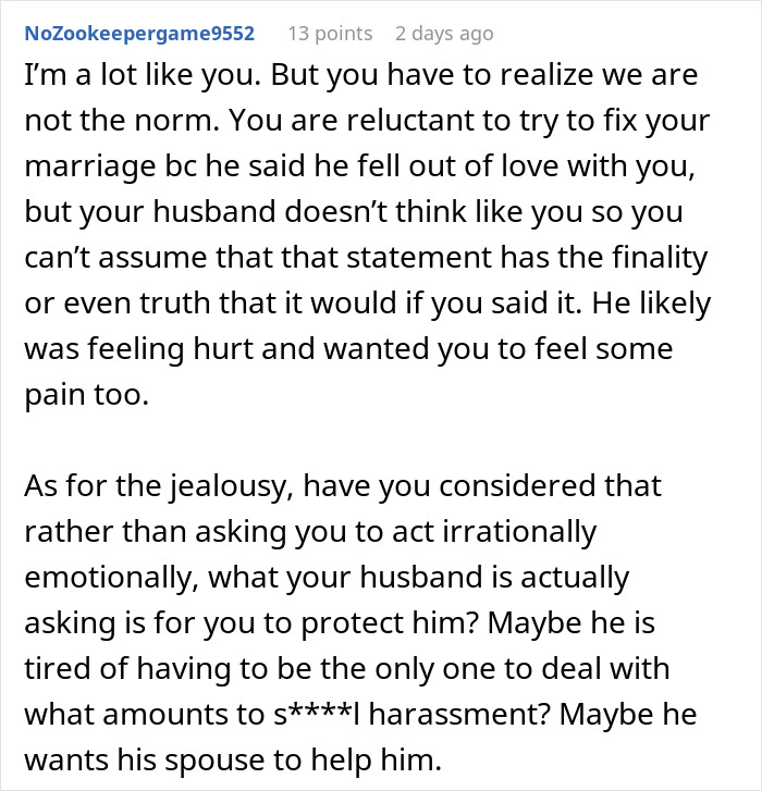 Woman Vents About Husband Leaving Her Because She Trusts Him And Doesn&rsquo;t Get Jealous