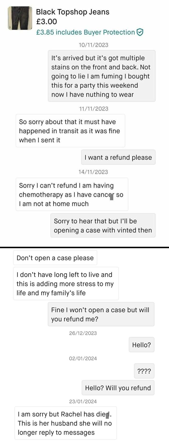 80 Times Buying And Selling Things Did Not Go Well