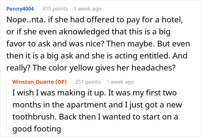 Guy Refuses To Pay For A Hotel Just To Help His Roommate Lie To Her Conservative Family