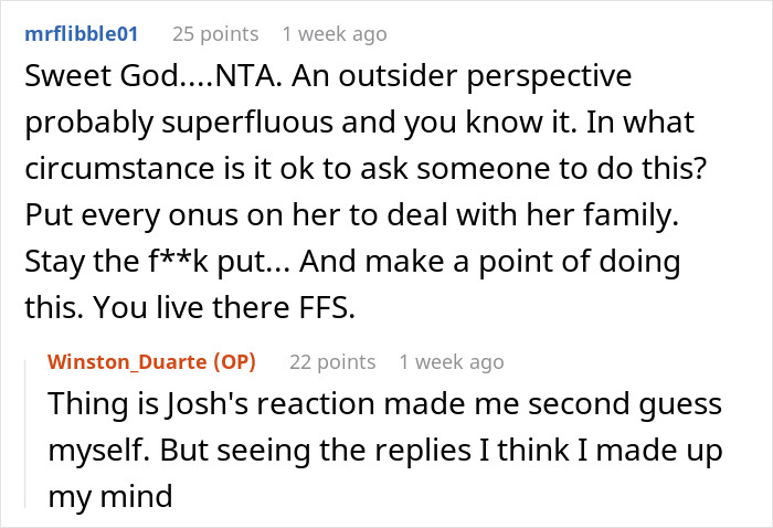 Guy Refuses To Pay For A Hotel Just To Help His Roommate Lie To Her Conservative Family