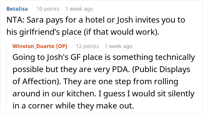 Guy Refuses To Pay For A Hotel Just To Help His Roommate Lie To Her Conservative Family
