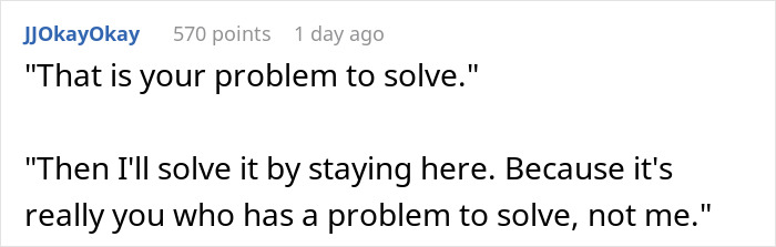 Guy Refuses To Pay For A Hotel Just To Help His Roommate Lie To Her Conservative Family