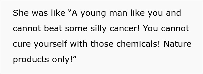 Man Suffers From Cancer Both In His Body And In The Shape Of His MIL