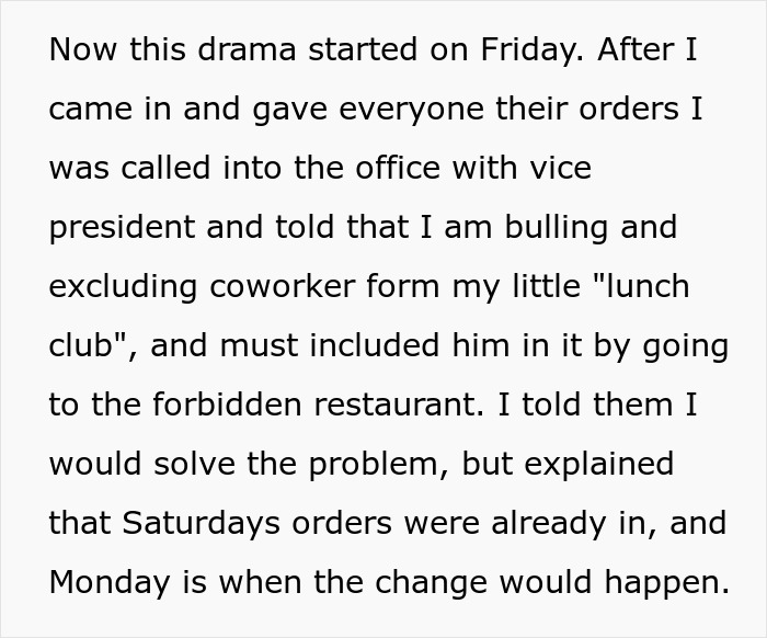 “He Was Met With The Police”: Guy Blows Up After Coworker Stops Picking Up Lunches Because Of His Entitlement