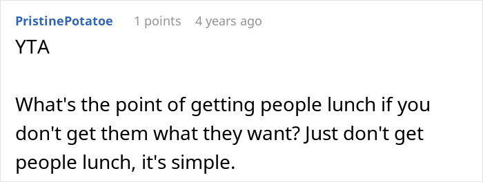 “He Was Met With The Police”: Guy Blows Up After Coworker Stops Picking Up Lunches Because Of His Entitlement
