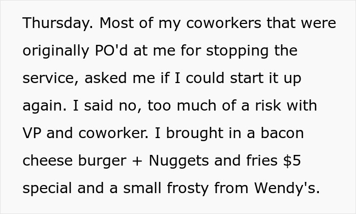 “He Was Met With The Police”: Guy Blows Up After Coworker Stops Picking Up Lunches Because Of His Entitlement