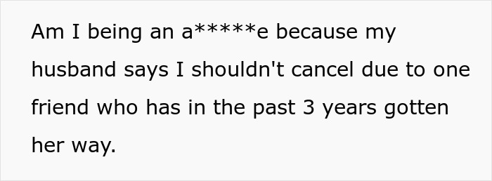 Woman Is Tired Of Friend’s Strict Diet She Even Enforces On Her Birthday