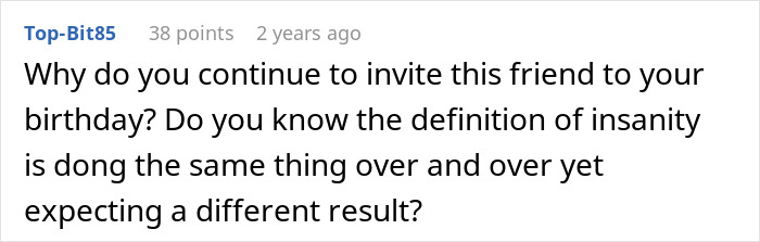 Woman Is Tired Of Friend’s Strict Diet She Even Enforces On Her Birthday