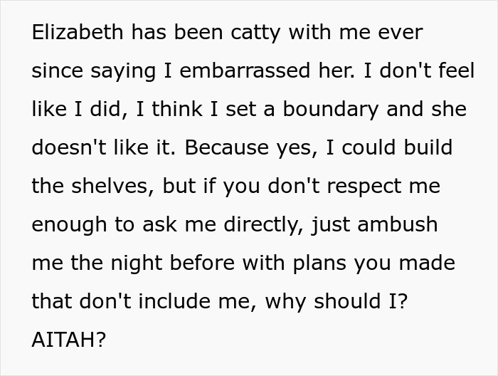 “You Don’t Get To Choose For Me”: Woman Volunteers BF For Free Labor, Acts Insulted When He Refuses