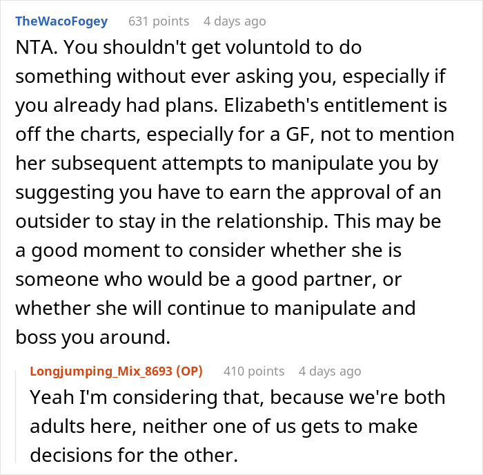 “You Don’t Get To Choose For Me”: Woman Volunteers BF For Free Labor, Acts Insulted When He Refuses