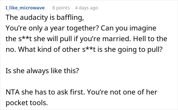 “You Don’t Get To Choose For Me”: Woman Volunteers BF For Free Labor, Acts Insulted When He Refuses