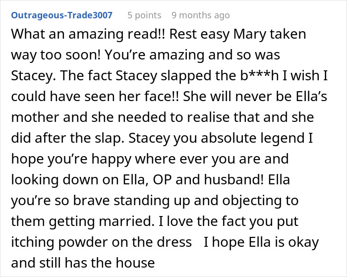 Teen Makes Sure Stepmom Is Miserable On Her Wedding Day For Trying To Erase Late Mom&rsquo;s Memory