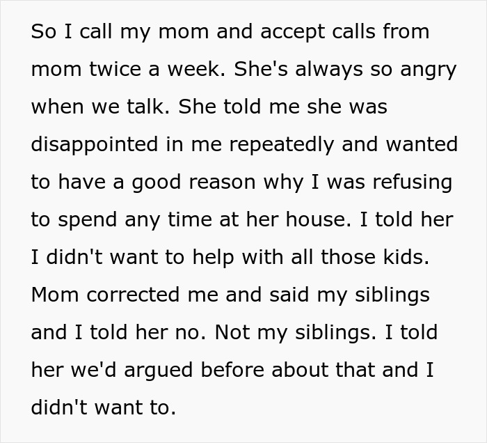 Teen Is Sick Of Being A Third Parent To 7 Kids At His Mom’s House: “I Ran Away”
