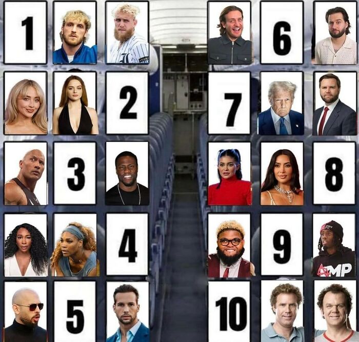 “Would You Sit Next To Gandalf Or Tom Cruise?”: Cast Your Vote On These 20 Flight Scenarios