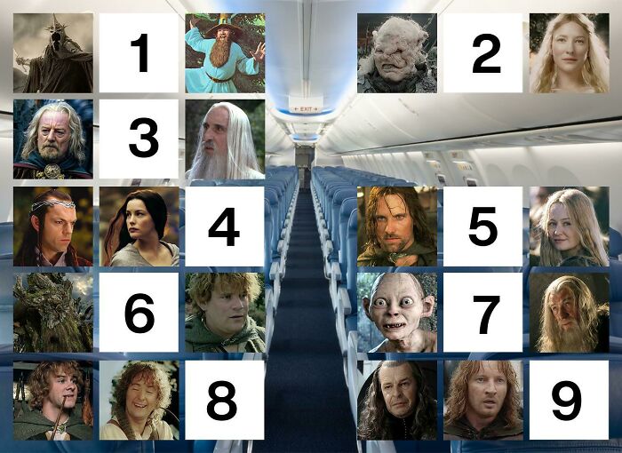 “Would You Sit Next To Gandalf Or Tom Cruise?”: Cast Your Vote On These 20 Flight Scenarios
