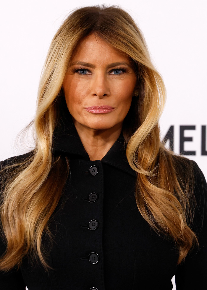 Melania Trump&rsquo;s Perfectly Polished Appearance Slips As The Wind Uncovers A Hidden Secret