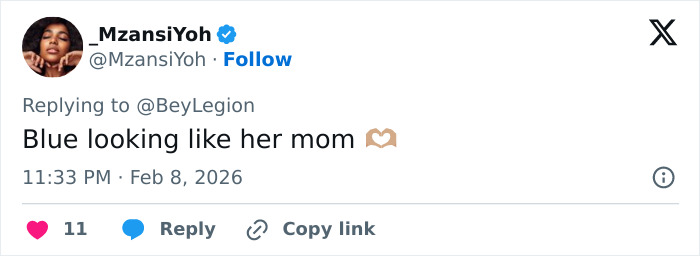 “The Genetics Are Crazy”: Blue Ivy’s Resemblance to Mom Confuses Fans At Super Bowl