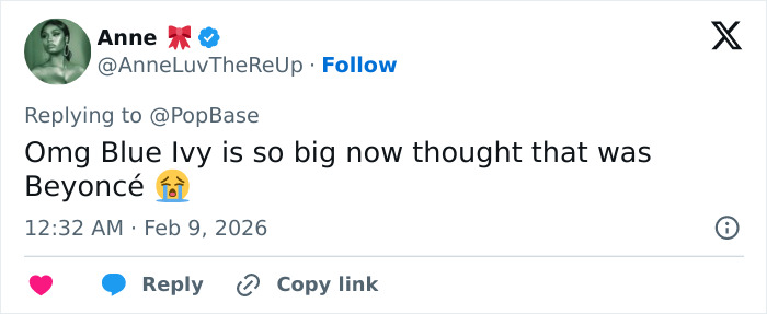 “The Genetics Are Crazy”: Blue Ivy’s Resemblance to Mom Confuses Fans At Super Bowl