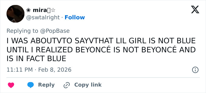 “The Genetics Are Crazy”: Blue Ivy’s Resemblance to Mom Confuses Fans At Super Bowl