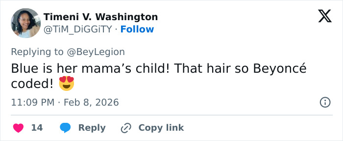 “The Genetics Are Crazy”: Blue Ivy’s Resemblance to Mom Confuses Fans At Super Bowl