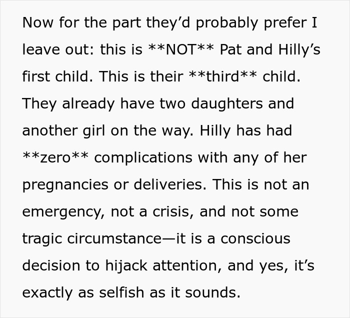 Groom&rsquo;s Brother Brings Nothing But Drama To His Wedding, Then Throws A Baby Shower On The Same Day