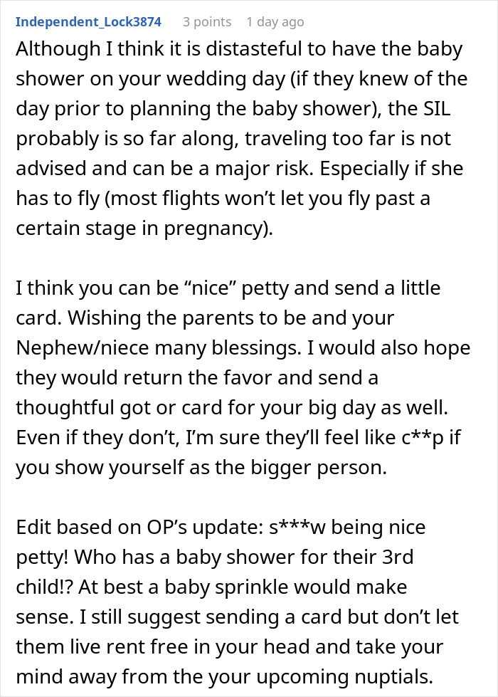 Groom&rsquo;s Brother Brings Nothing But Drama To His Wedding, Then Throws A Baby Shower On The Same Day
