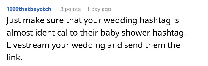 Groom&rsquo;s Brother Brings Nothing But Drama To His Wedding, Then Throws A Baby Shower On The Same Day