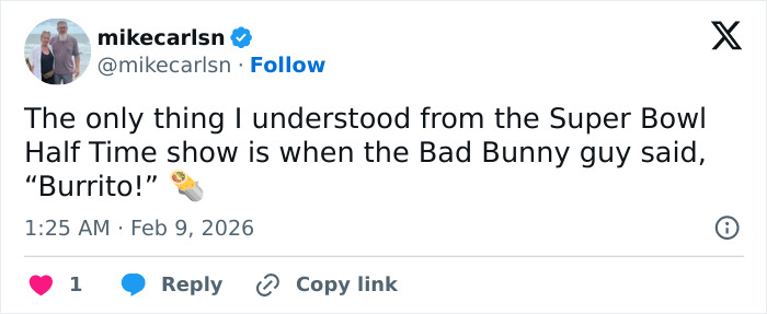 Super Bowl 2026 Halftime Show Slammed As “Worst Of This Century” As The Public Has The Same Complaint