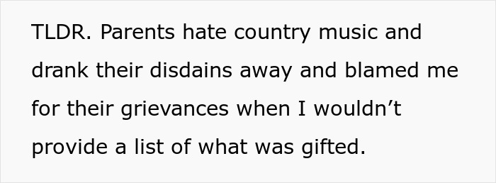 Man Upset Parents Force Him To Have Beer At His Wedding And Then Leave Early Because Of The Music