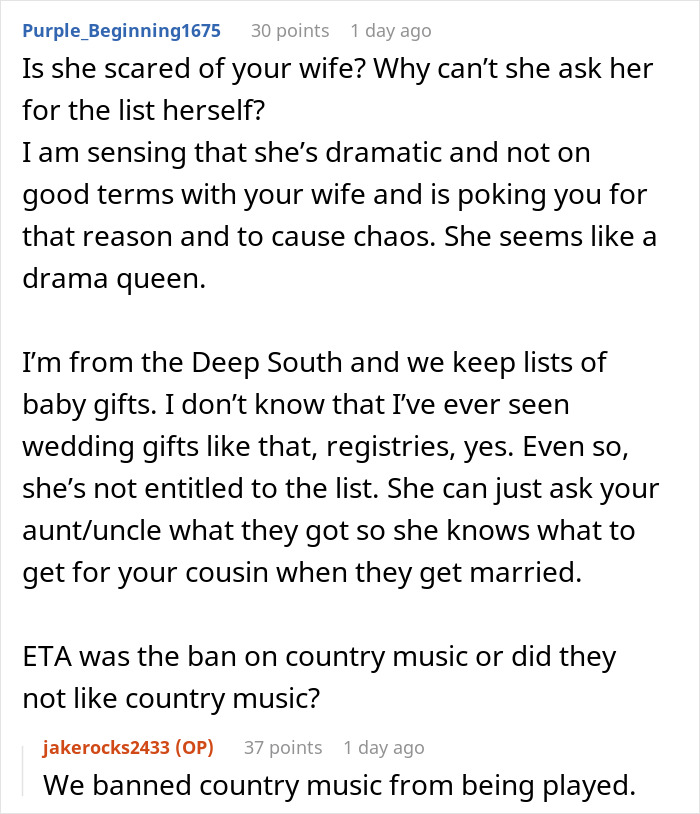 Man Upset Parents Force Him To Have Beer At His Wedding And Then Leave Early Because Of The Music