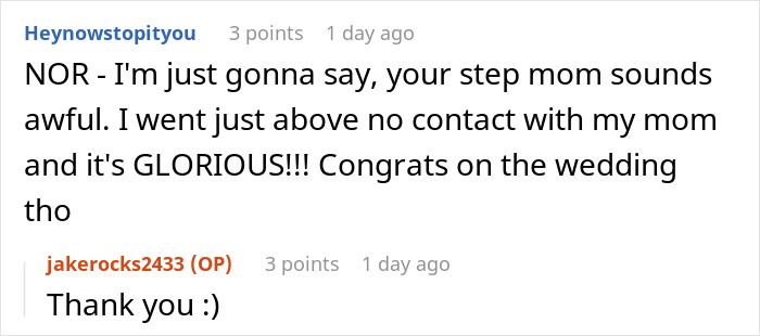 Man Upset Parents Force Him To Have Beer At His Wedding And Then Leave Early Because Of The Music