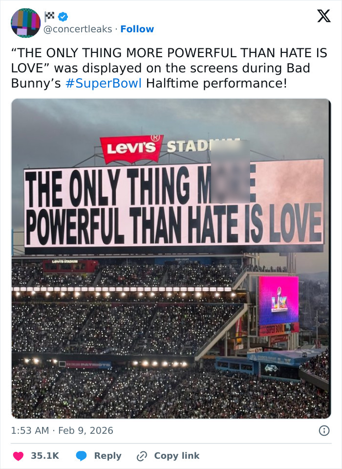 “So He Did Watch?”: Bad Bunny’s Super Bowl 2026 Halftime Show Sparks Trump’s Fury