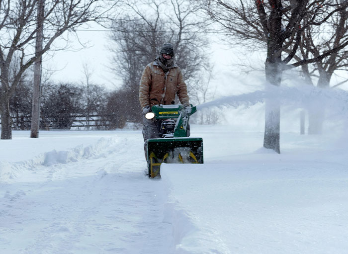 Guy With A Snowblower Makes Sure Mean Neighbor&rsquo;s Driveway Is The Only One Snowed In