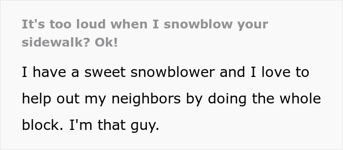 Guy With A Snowblower Makes Sure Mean Neighbor&rsquo;s Driveway Is The Only One Snowed In