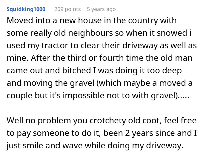 Guy With A Snowblower Makes Sure Mean Neighbor&rsquo;s Driveway Is The Only One Snowed In