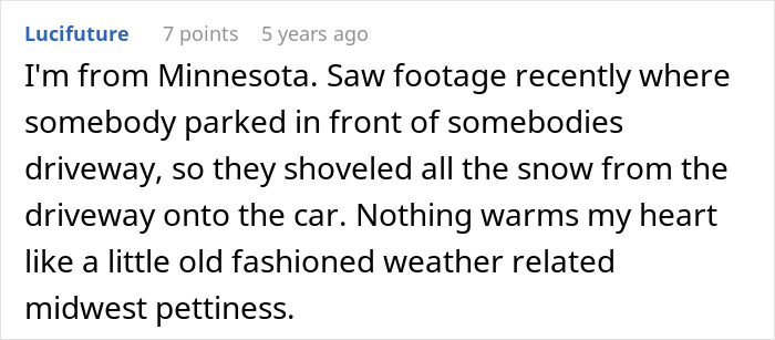 Guy With A Snowblower Makes Sure Mean Neighbor&rsquo;s Driveway Is The Only One Snowed In