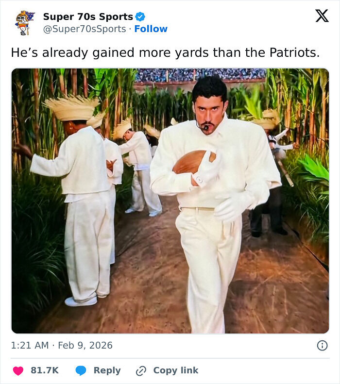 42 Of The Best Reactions And Memes To Super Bowl LX Halftime Show