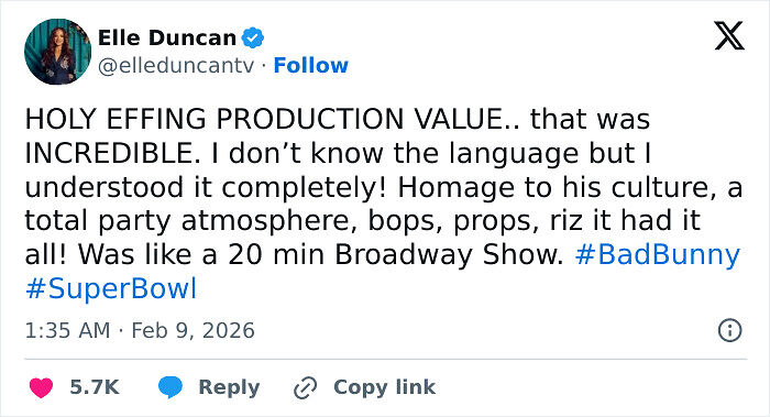 42 Of The Best Reactions And Memes To Super Bowl LX Halftime Show