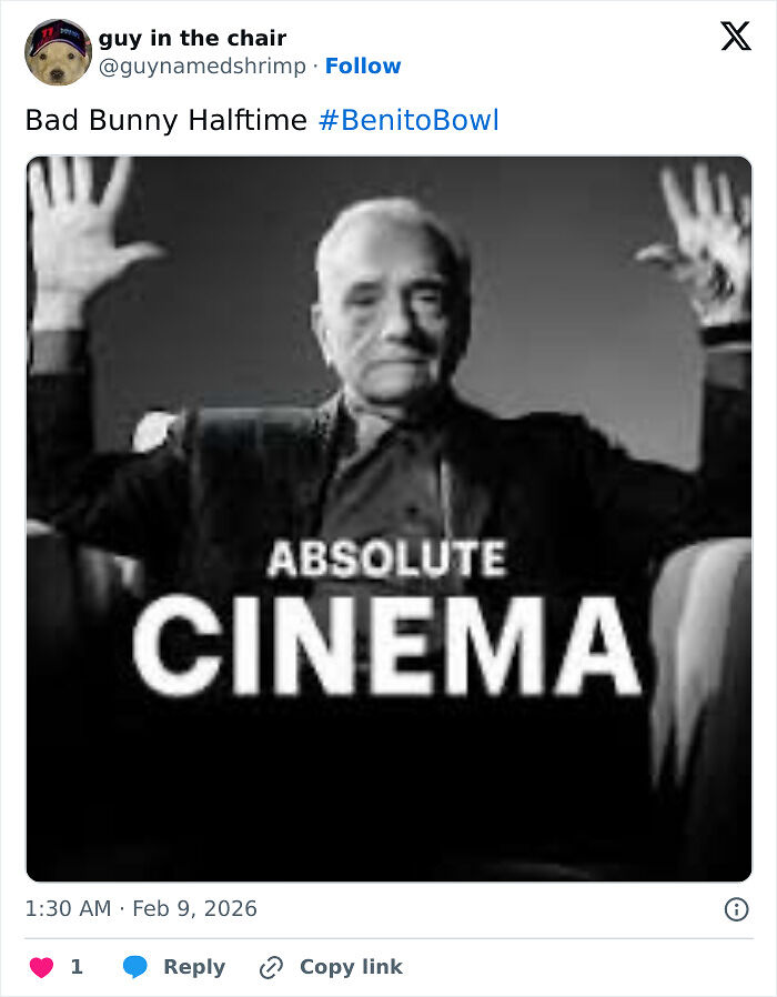 42 Of The Best Reactions And Memes To Super Bowl LX Halftime Show