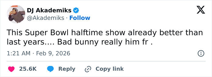 42 Of The Best Reactions And Memes To Super Bowl LX Halftime Show